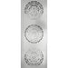 Lumină LED Solară pentru Alei 2 pcs Argintiu Oțel galvanizat - WALTI WALTI