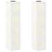 Lumină LED Solară pentru Alei 2 pcs Alb Oțel laminat la rece - WALTI WALTI