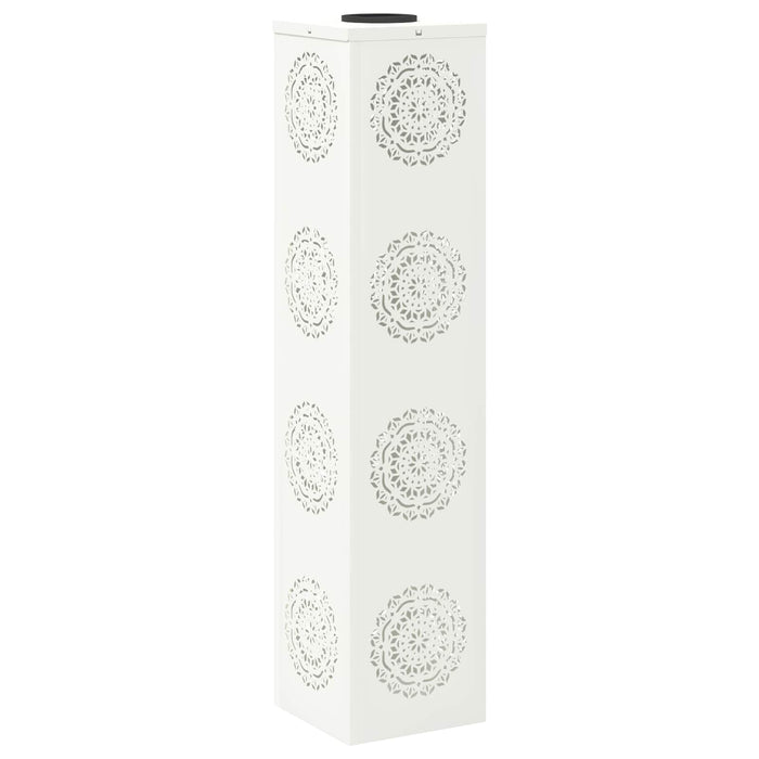 Lumină LED Solară pentru Alei 2 pcs Alb Oțel laminat la rece - WALTI WALTI