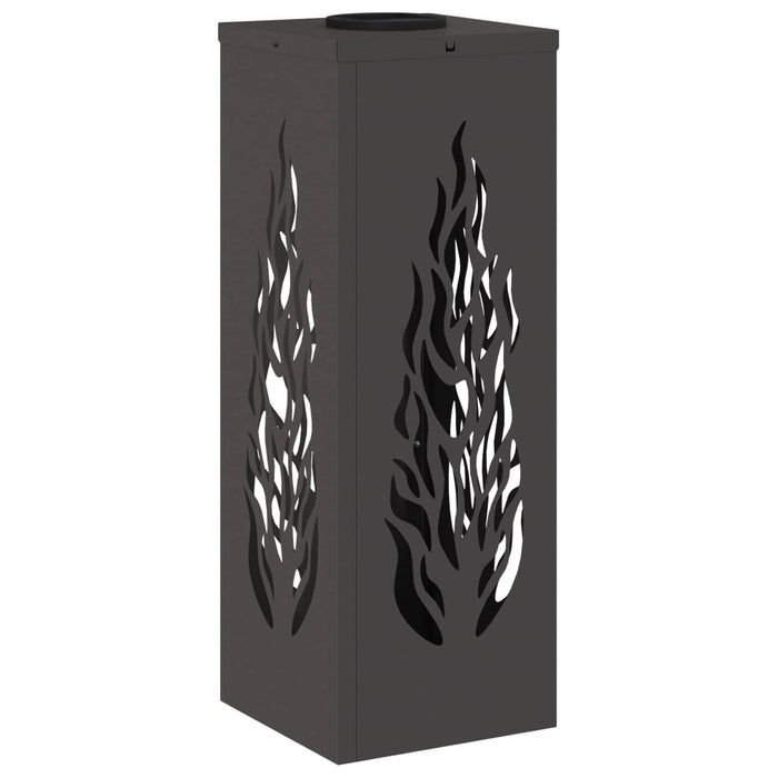 Lumină LED Solară pentru Alei 2 pcs Negru Oțel laminat la rece - WALTI WALTI