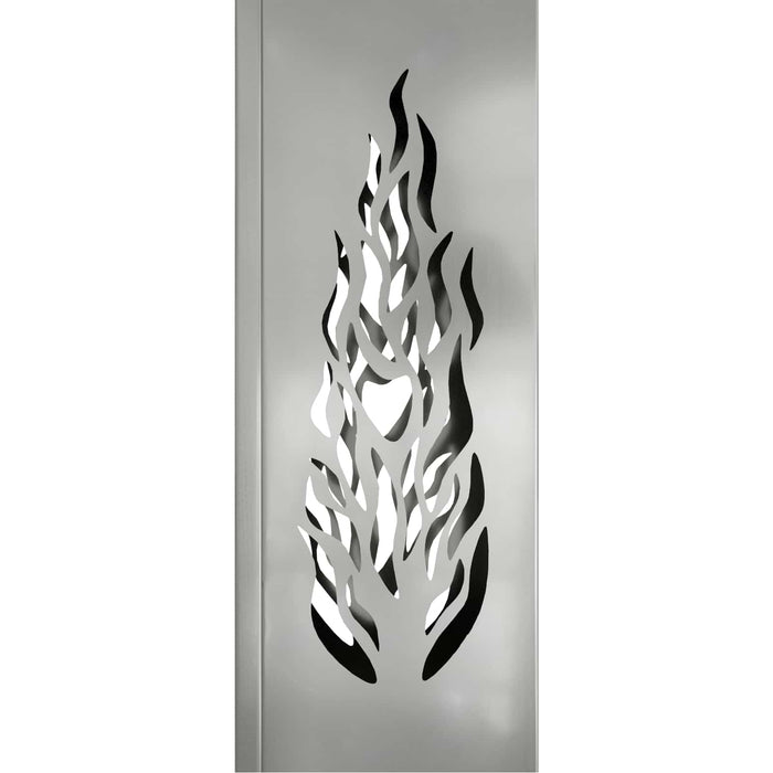 Lumină LED Solară pentru Alei 2 pcs Argintiu Oțel galvanizat - WALTI WALTI