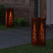 Lumină LED Solară pentru Alei cu lumini cu baterie 2 pcs Bronz - WALTI WALTI