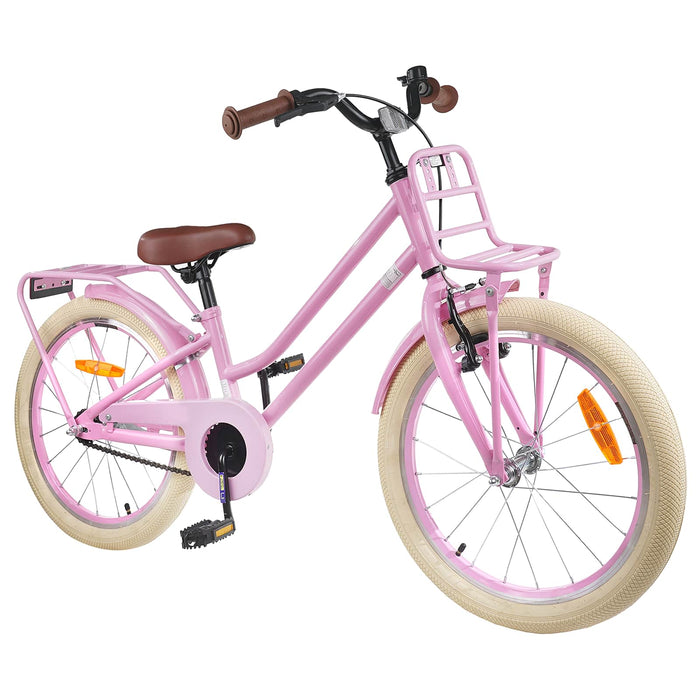 Bicicletă pentru Copii 18 Inci pentru 5-7 ani Roz deschis - WALTI WALTI