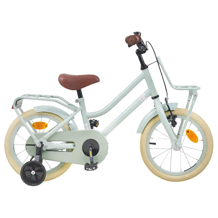 Bicicletă pentru Copii 14 Inci pentru 3-5 ani Verde deschis WALTI
