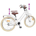 Bicicletă pentru Copii 20 Inci pentru 6-11 ani Alb - WALTI WALTI