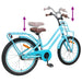 Bicicletă pentru Copii 18 Inci pentru 5-7 ani Albastru deschis - WALTI WALTI