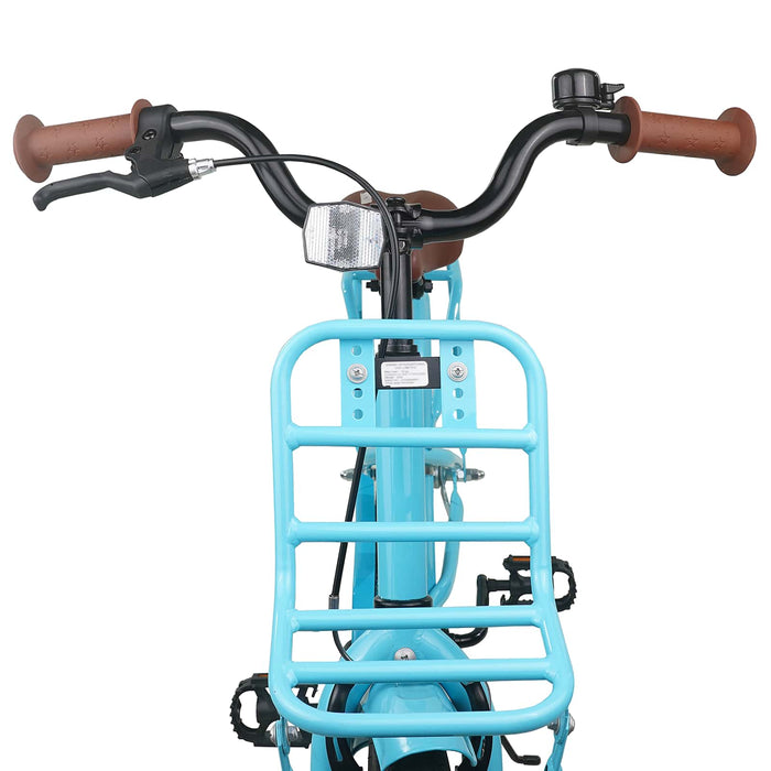 Bicicletă pentru Copii 22 Inci pentru 7-12 ani Albastru deschis - WALTI WALTI