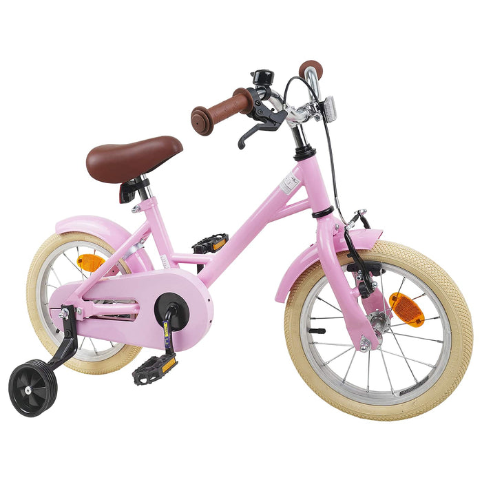 Bicicletă pentru Copii 16 Inci pentru 4-6 ani Roz deschis WALTI