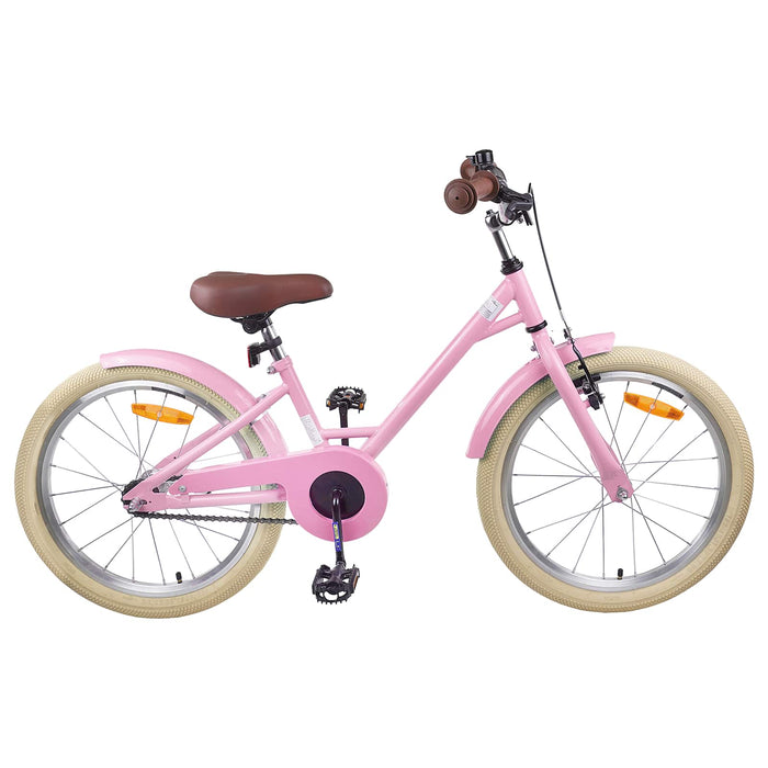 Bicicletă pentru Copii 18 Inci pentru 5-7 ani Roz deschis - WALTI WALTI