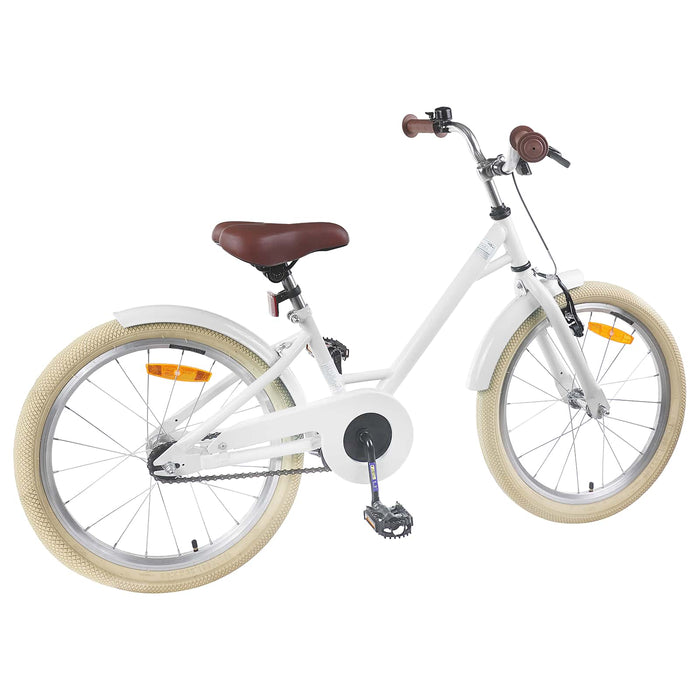 Bicicletă pentru Copii 22 Inci pentru 7-12 ani Alb - WALTI WALTI