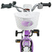 Bicicletă pentru Copii 16 Inci pentru 4-6 ani Violet - WALTI WALTI