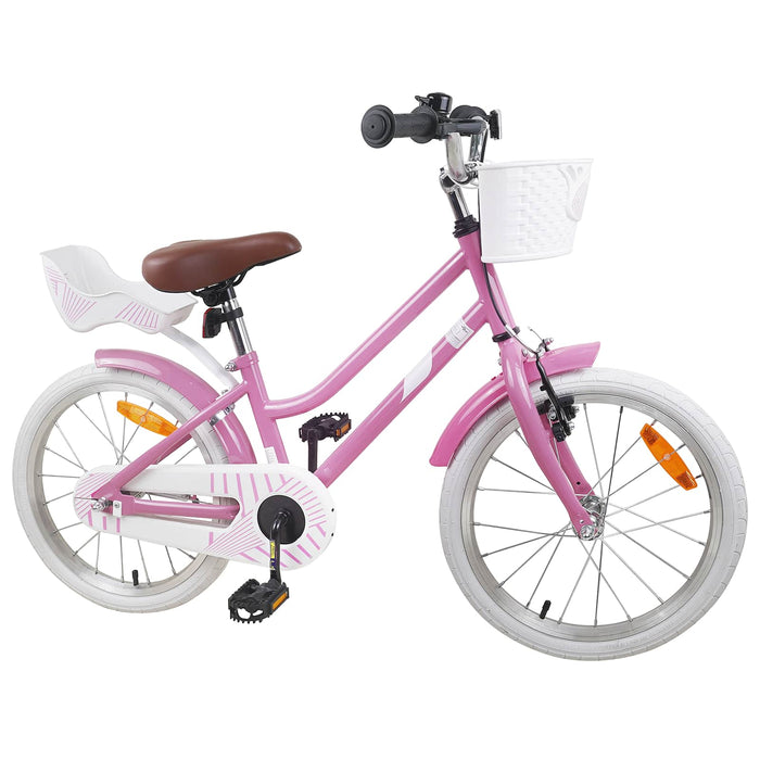 Bicicletă pentru Copii 18 Inci pentru 5-7 ani Roz deschis WALTI
