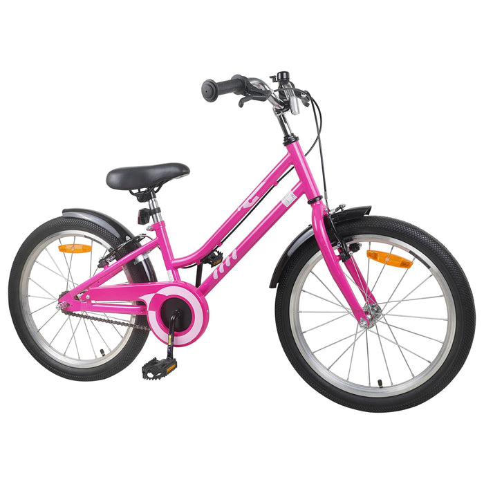 Bicicletă pentru Copii 24 Inci pentru 8-12 ani Roz Negru WALTI