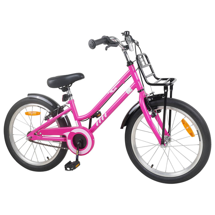 Bicicletă pentru Copii 22 Inci pentru 7-12 ani Roz Negru WALTI