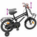 Bicicletă pentru Copii 12 Inci pentru 2-4 ani Negru - WALTI WALTI