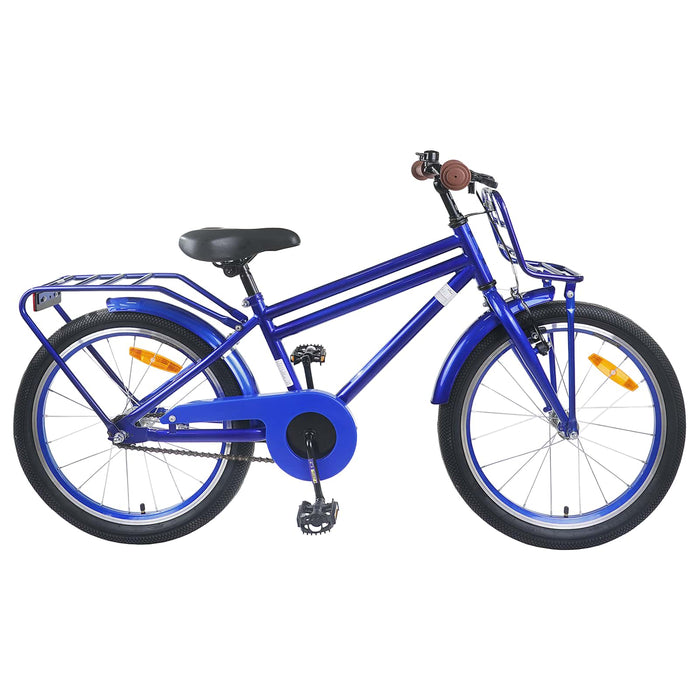 Bicicletă pentru Copii 18 Inci pentru 5-7 ani Albastru închis - WALTI WALTI