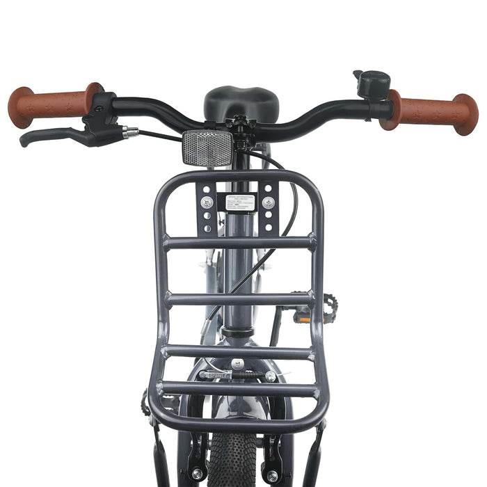 Bicicletă pentru Copii 20 Inci pentru 6-11 ani Gri închis - WALTI WALTI