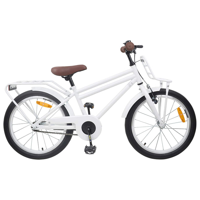 Bicicletă pentru Copii 20 Inci pentru 6-11 ani Alb WALTI