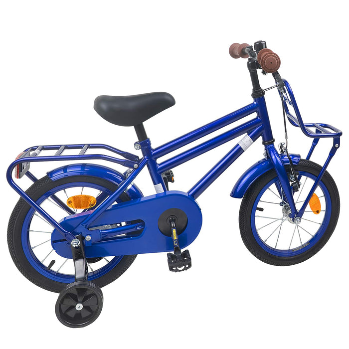 Bicicletă pentru Copii 14 Inci pentru 3-5 ani Albastru închis WALTI