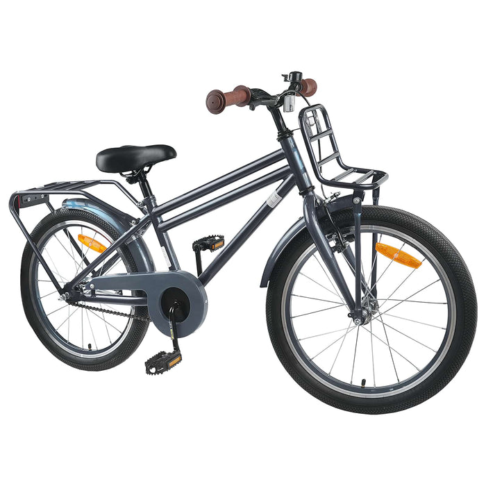 Bicicletă pentru Copii 20 Inci pentru 6-11 ani Gri închis - WALTI WALTI
