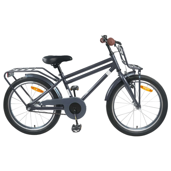 Bicicletă pentru Copii 20 Inci pentru 6-11 ani Gri închis - WALTI WALTI