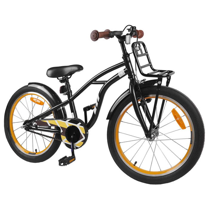 Bicicletă pentru Copii 20 Inci pentru 6-11 ani Negru - WALTI WALTI