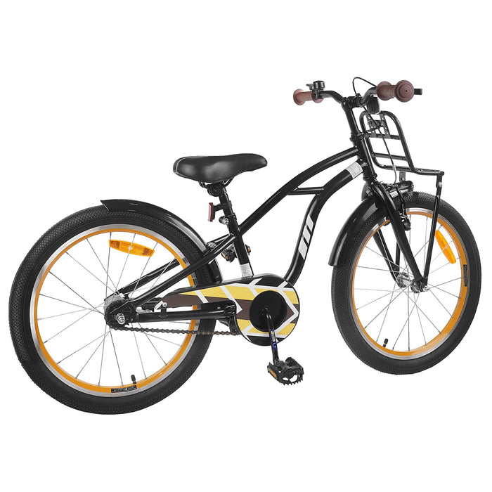 Bicicletă pentru Copii 20 Inci pentru 6-11 ani Negru - WALTI WALTI