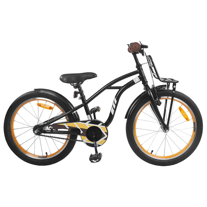 Bicicletă pentru Copii 20 Inci pentru 6-11 ani Negru - WALTI WALTI