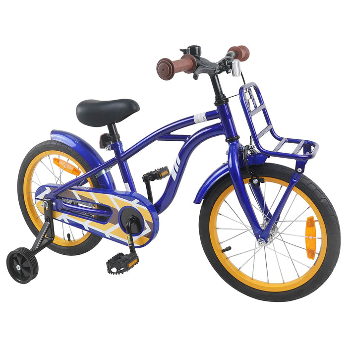 Bicicletă pentru Copii 16 Inci pentru 4-6 ani Albastru închis WALTI