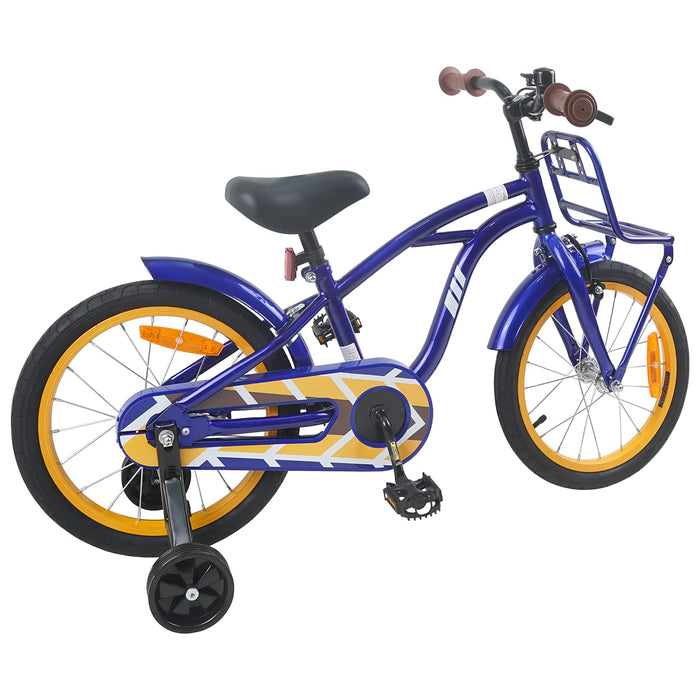 Bicicletă pentru Copii 16 Inci pentru 4-6 ani Albastru închis WALTI