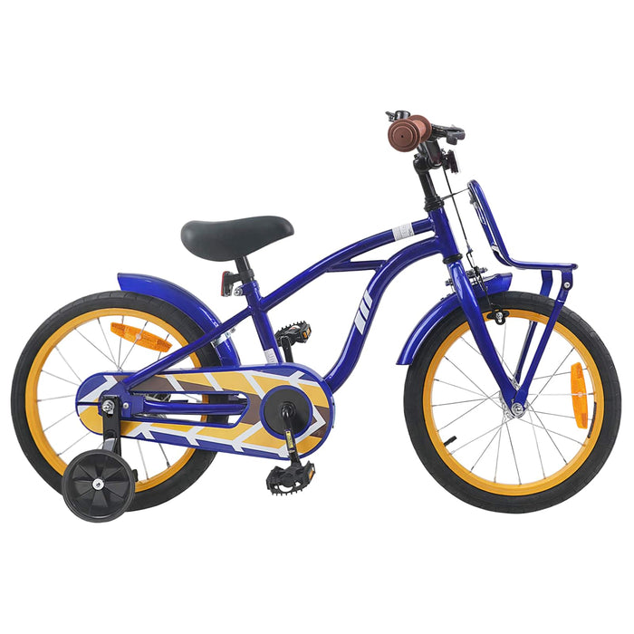 Bicicletă pentru Copii 16 Inci pentru 4-6 ani Albastru închis WALTI