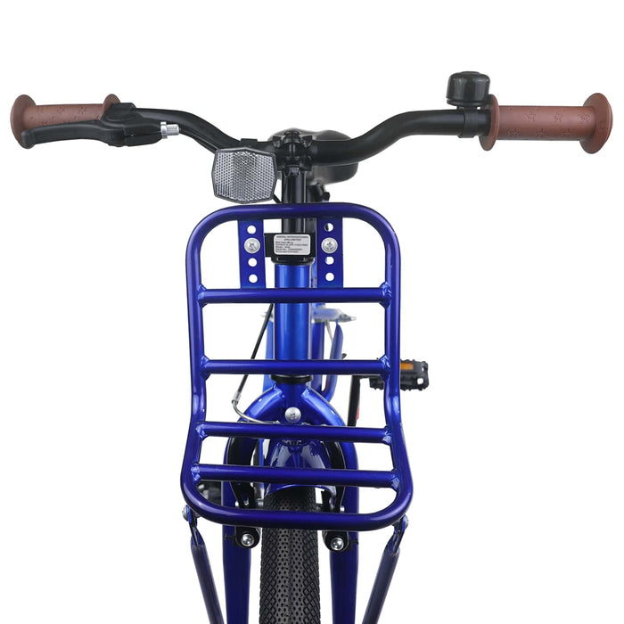Bicicletă pentru Copii 18 Inci pentru 5-7 ani Albastru închis - WALTI WALTI