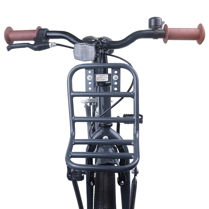 Bicicletă pentru Copii 18 Inci pentru 5-7 ani Gri închis - WALTI WALTI