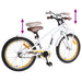Bicicletă pentru Copii 18 Inci pentru 5-7 ani Alb - WALTI WALTI