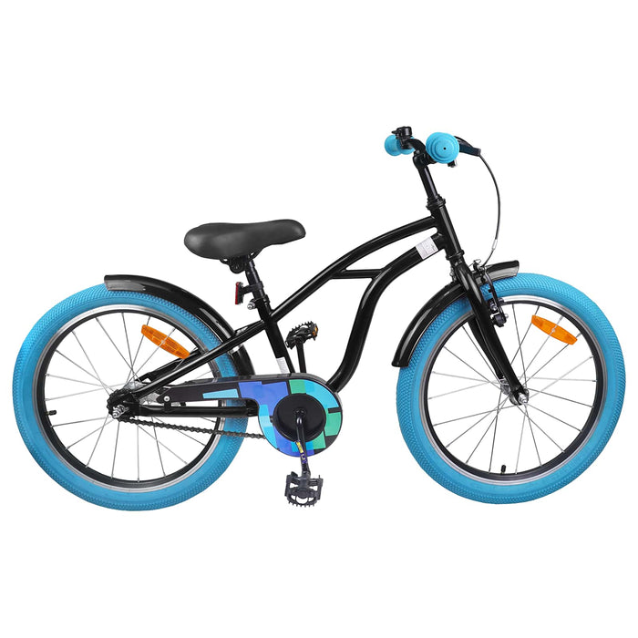 Bicicletă pentru Copii 20 Inci pentru 6-11 ani Negru - WALTI WALTI