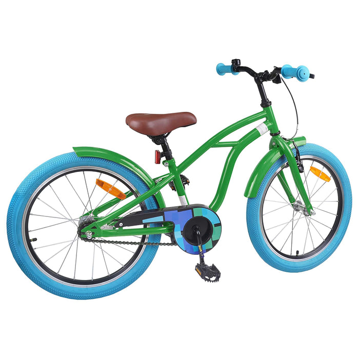 Bicicletă pentru Copii 20 Inci pentru 6-11 ani Verde - WALTI WALTI