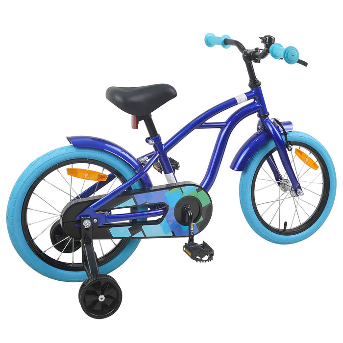 Bicicletă pentru Copii 16 Inci pentru 4-6 ani Albastru închis WALTI