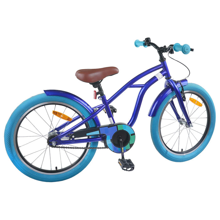 Bicicletă pentru Copii 20 Inci pentru 6-11 ani Albastru închis - WALTI WALTI