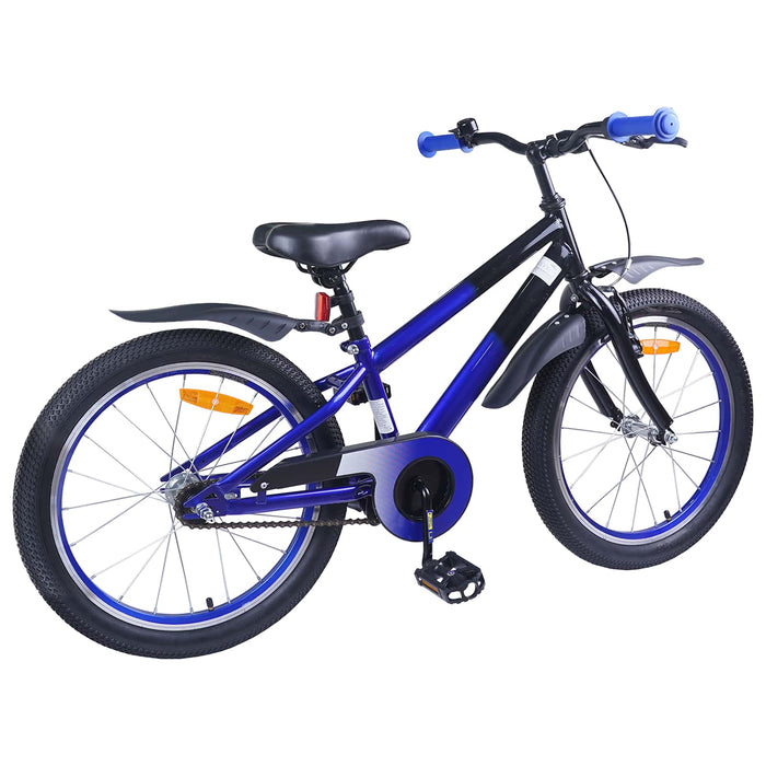 Bicicletă pentru Copii 18 Inci pentru 5-7 ani Albastru Negru - WALTI WALTI