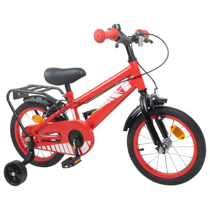 Bicicletă pentru Copii 14 Inci pentru 3-5 ani Roșu WALTI