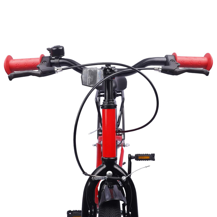 Bicicletă pentru Copii 18 Inci pentru 5-7 ani Roșu - WALTI WALTI