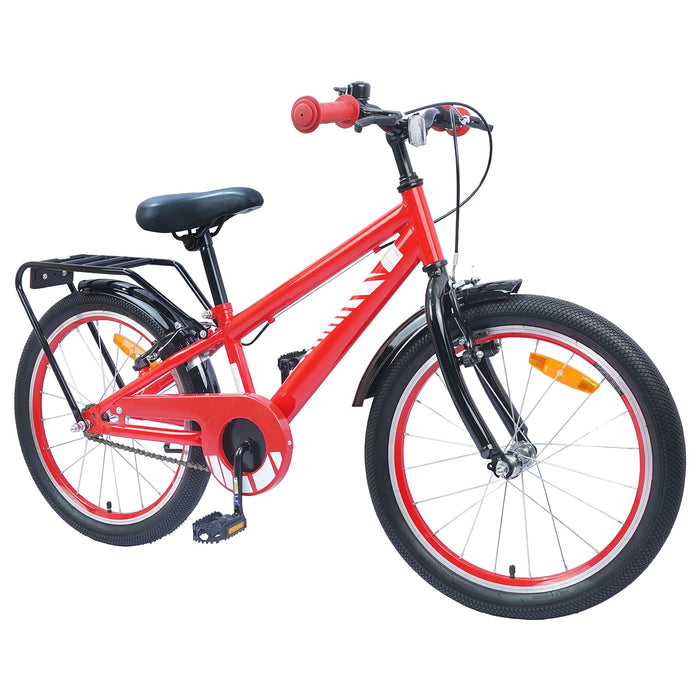 Bicicletă pentru Copii 18 Inci pentru 5-7 ani Roșu - WALTI WALTI