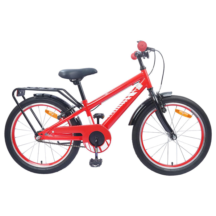 Bicicletă pentru Copii 18 Inci pentru 5-7 ani Roșu - WALTI WALTI