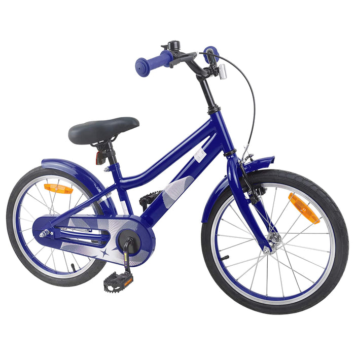 Bicicletă pentru Copii 18 Inci pentru 5-7 ani Albastru închis WALTI