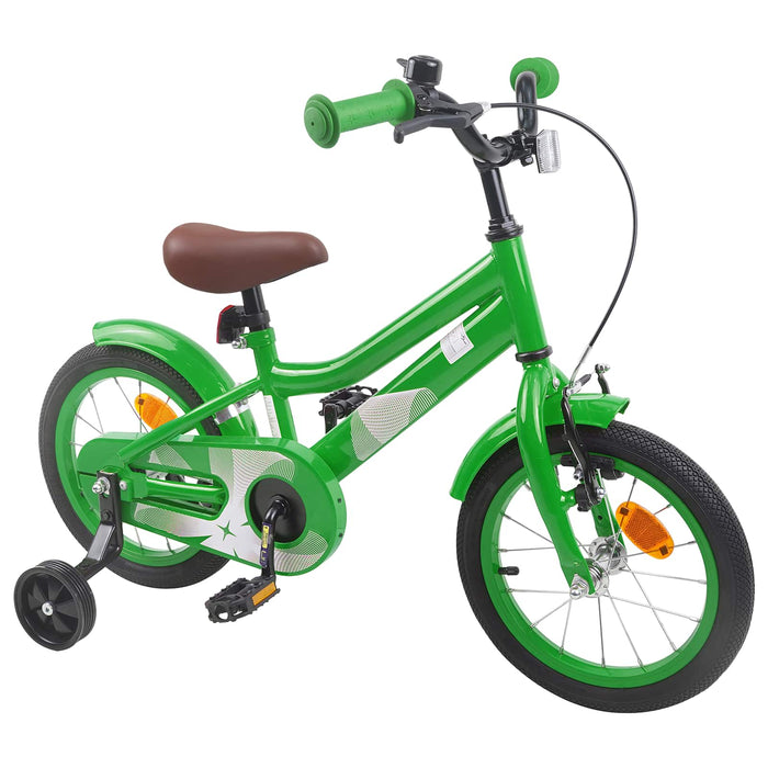 Bicicletă pentru Copii 16 Inci pentru 4-6 ani Verde WALTI