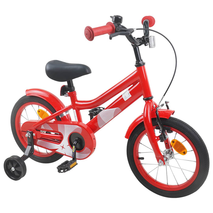 Bicicletă pentru Copii 16 Inci pentru 4-6 ani Roșu WALTI