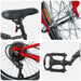 Bicicletă pentru Copii 20 Inci 6-Speed pentru 6-11 ani Roșu - WALTI WALTI
