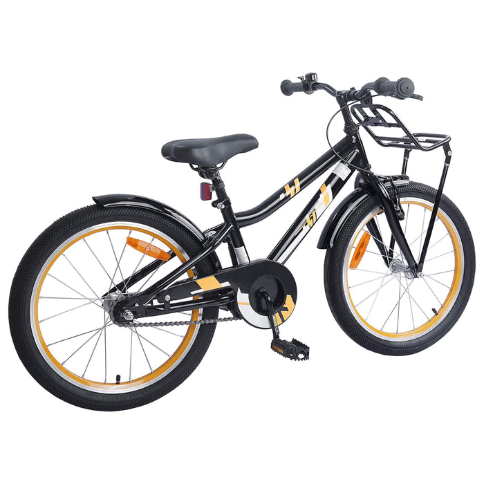 Bicicletă pentru Copii 20 Inci pentru 6-11 ani Portocaliu Negru - WALTI WALTI