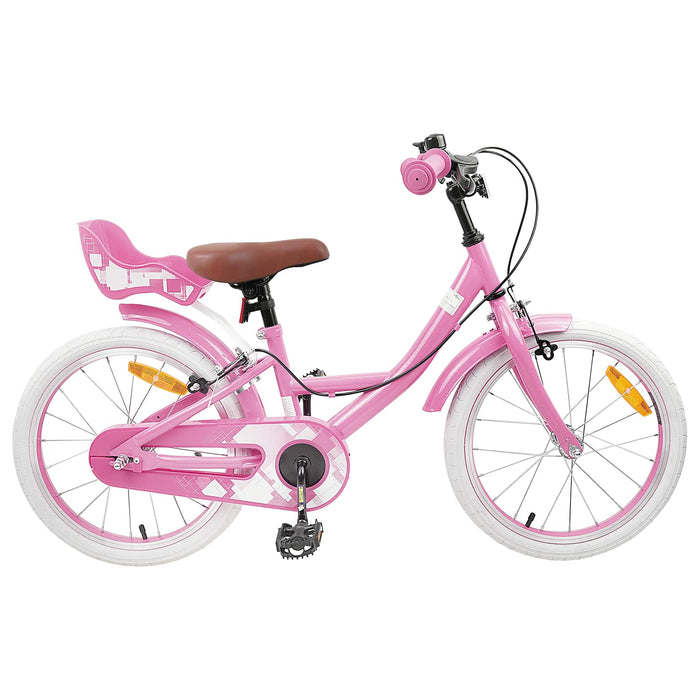 Bicicletă pentru Copii 18 Inci pentru 5-7 ani Roz deschis WALTI