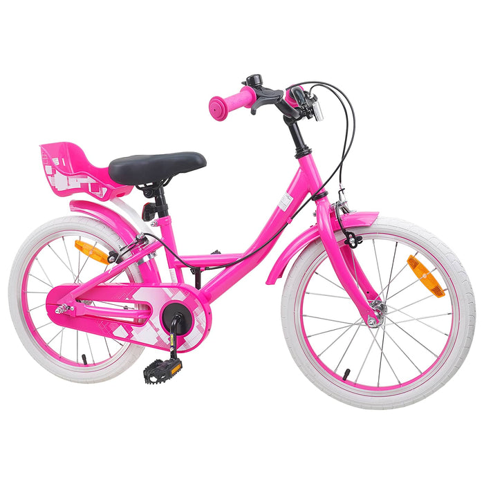 Bicicletă pentru Copii 18 Inci pentru 5-7 ani Roz WALTI